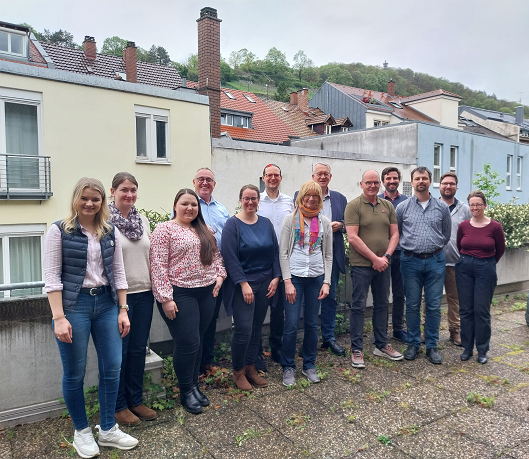 Gruppenbild des Projekttreffens in Freiburg